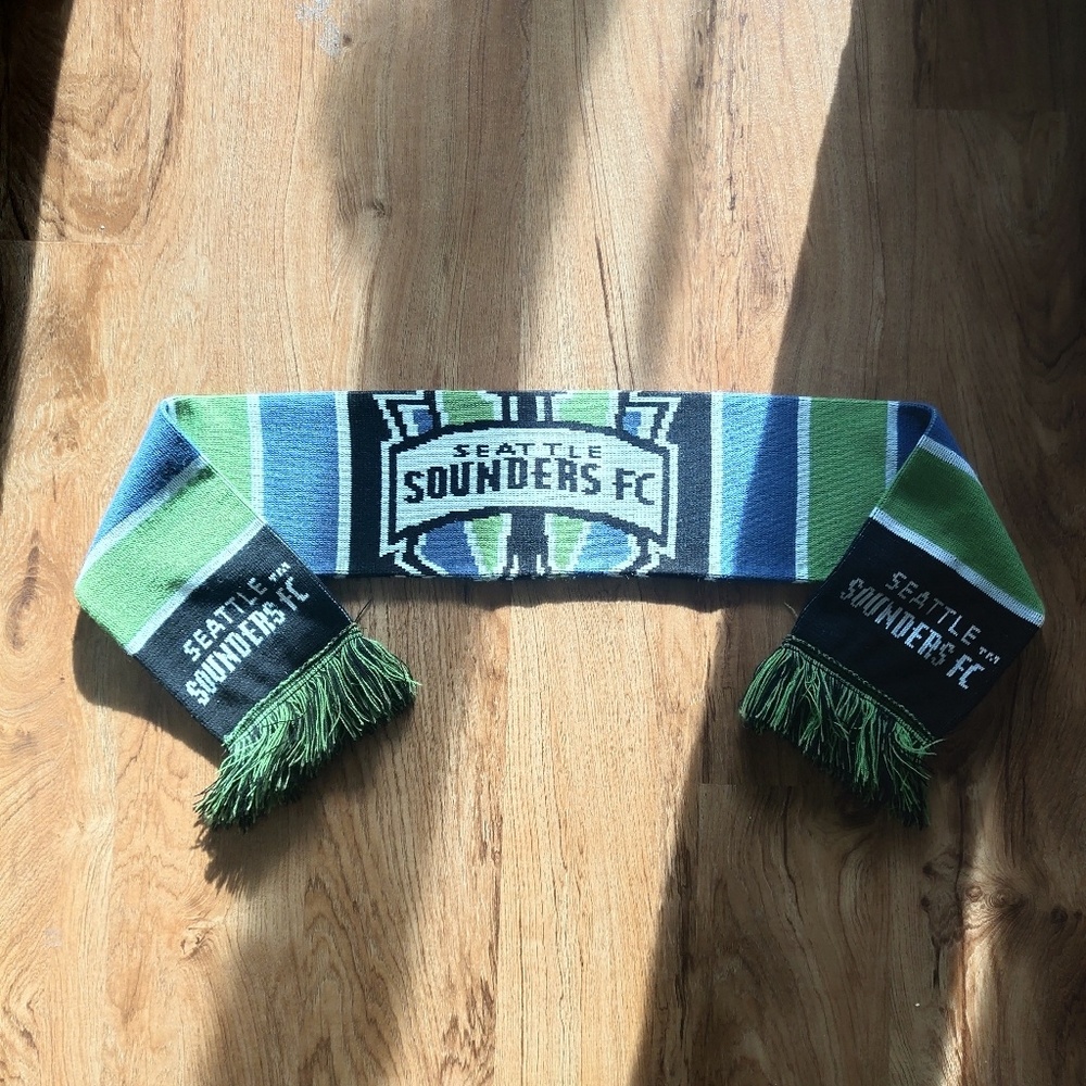 Seattle Sounders FC Green Blue Scarf